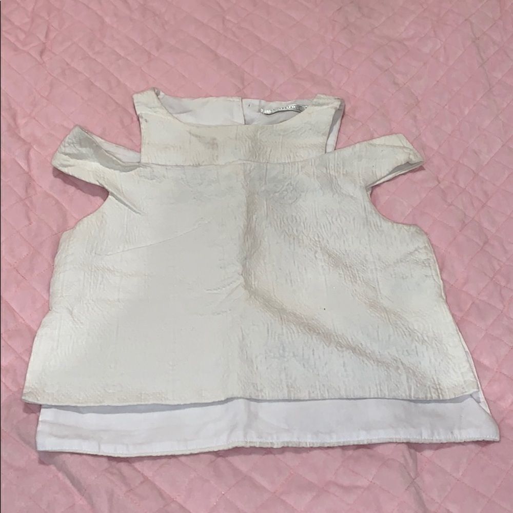Zara White Top  